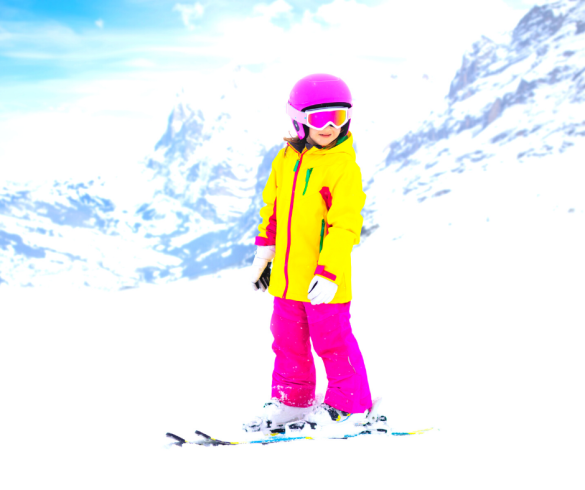 wintersport met kinderen